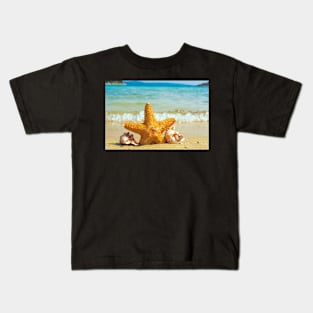 Starfish & shells Kids T-Shirt